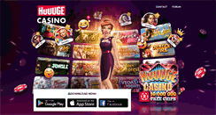 Desktop Screenshot of huuugecasino.com